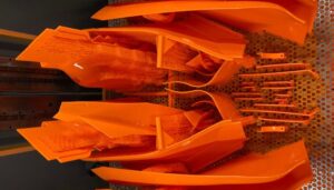 ساخت قطعات پرینتی خودروی مکلارن مسابقه ای