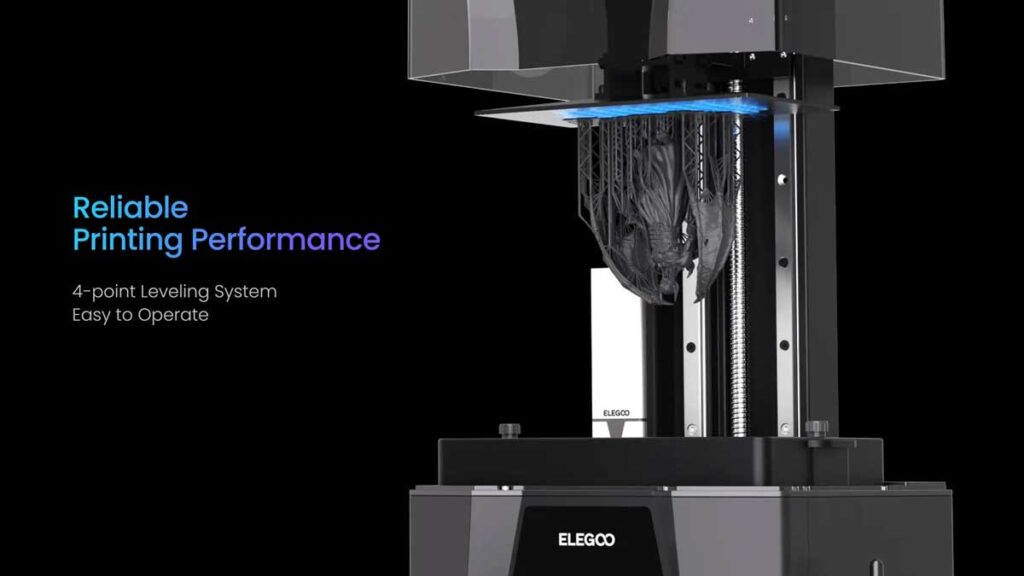 سیستم تراز پرینتر سه بعدی Elegoo Saturn 3 Ultra 12K