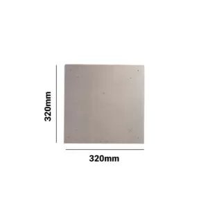 صفحه آلومینیومی ضخامت 4 میلیمتر ابعاد 320*320